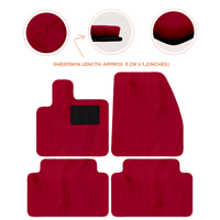 Premium Sheepskin Floor Mats for Range Rover Evoque (2016-2024)