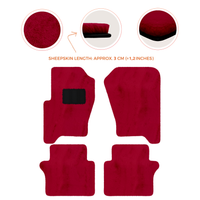 Luxury Sheepskin Floor Mats for Your Range Rover Sport 2005-2010