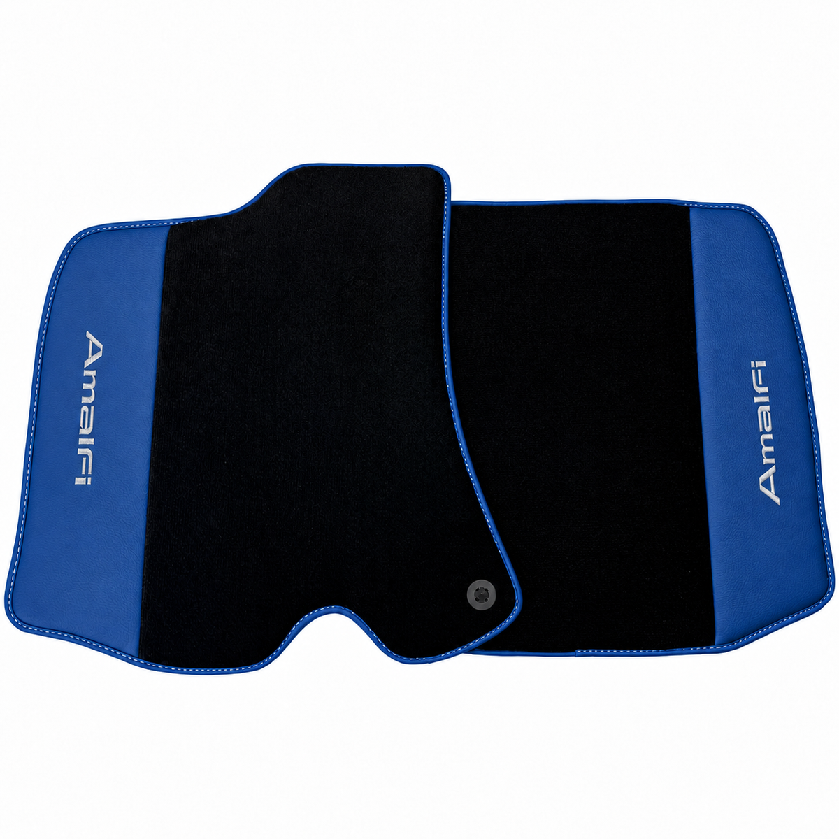 Customizable Leather Trunk Floor Mats with Single Diamond Pattern for Ferrari Roma (2021-2027)