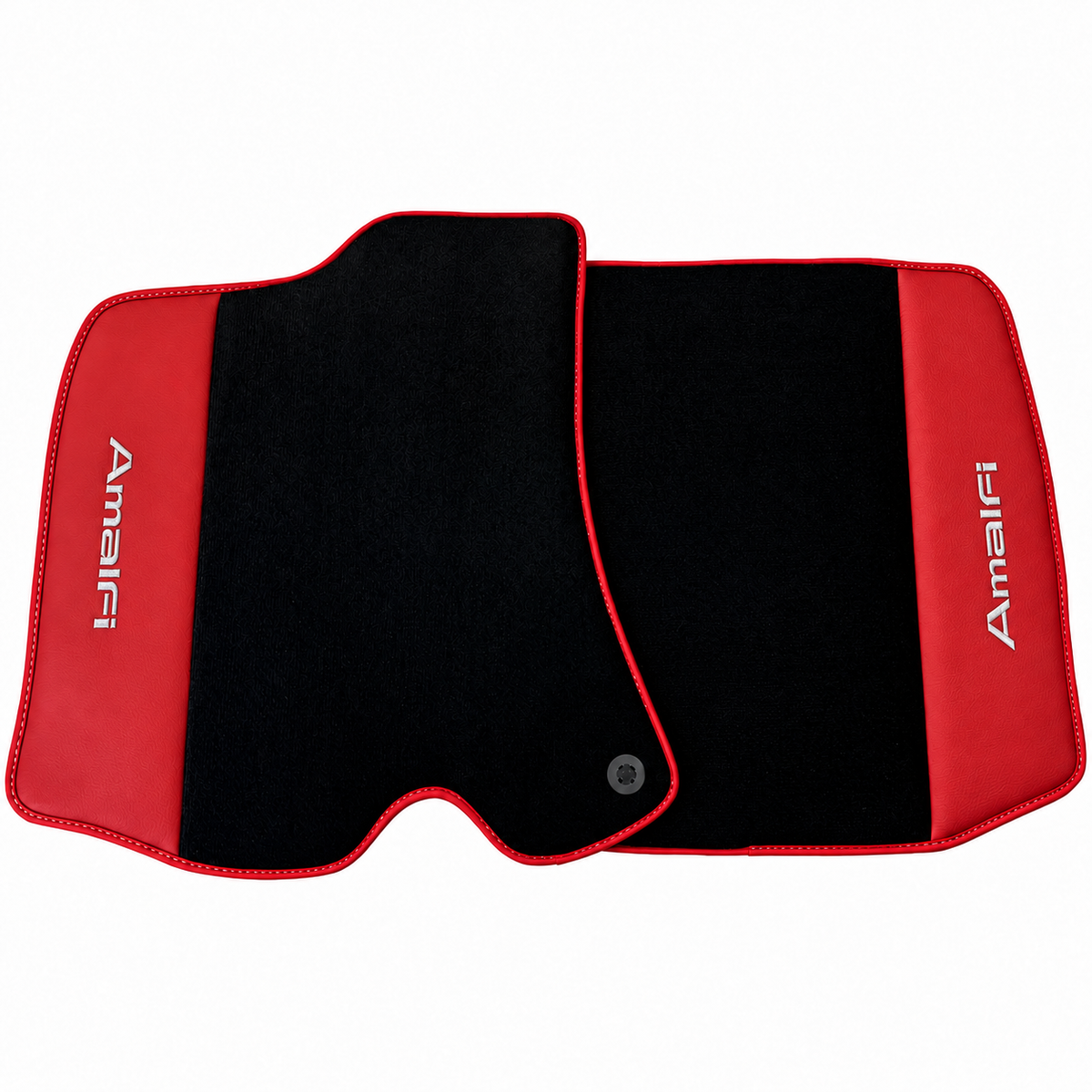 Customizable Leather Trunk Floor Mats with Single Diamond Pattern for Ferrari Roma (2021-2027)
