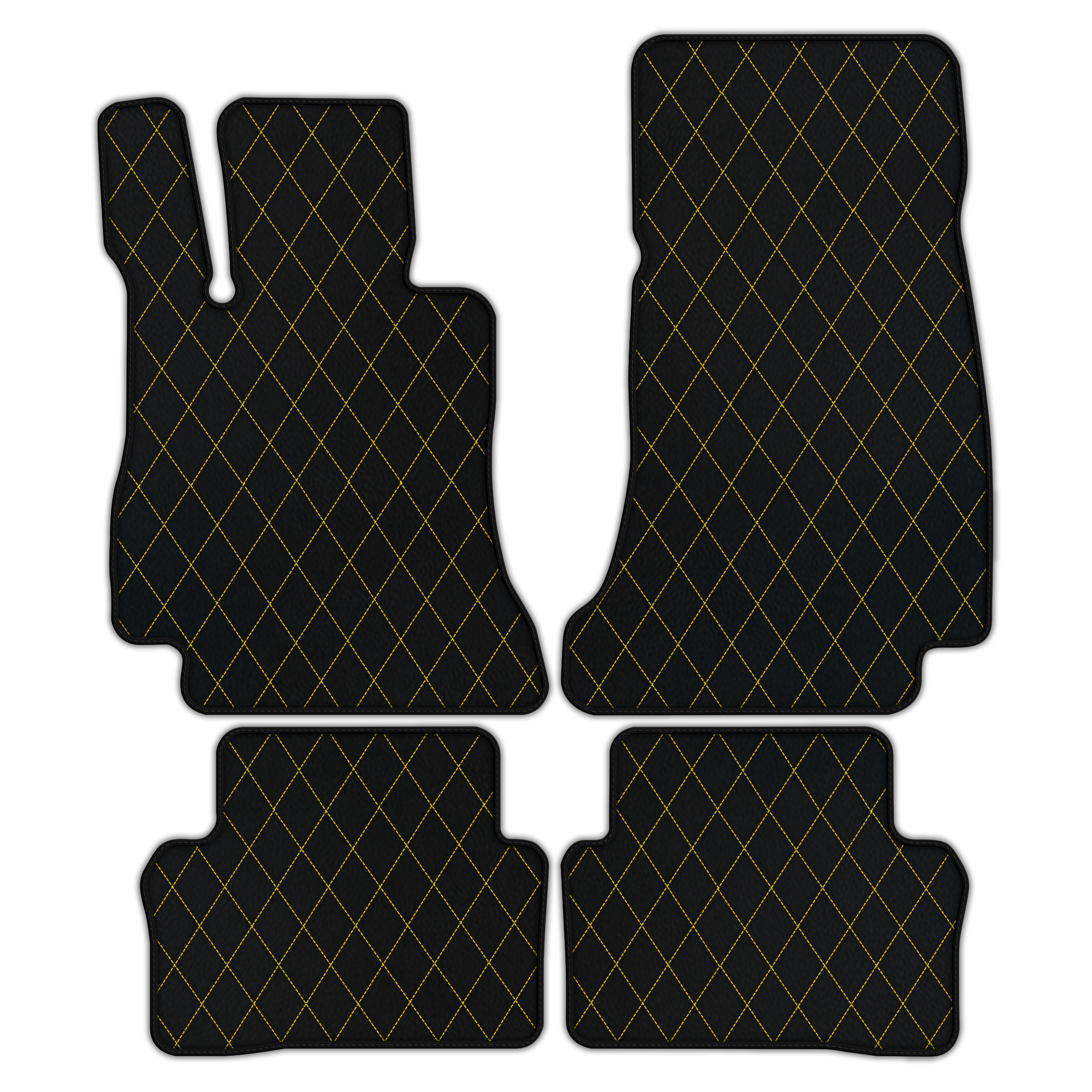 Customizable Leather Floor Mats for Mercedes-Benz AMG GT (2018-2025)