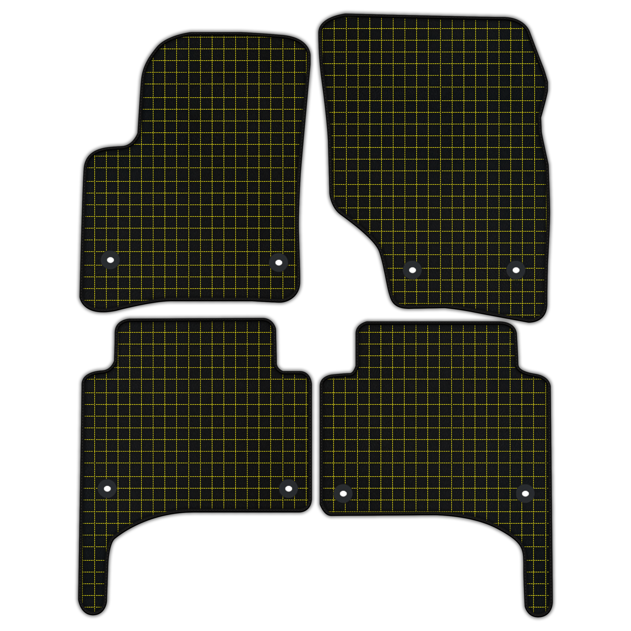Premium Custom Leather Floor Mats for Porsche Cayenne (2003-2010)