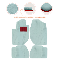 Premium Sheepskin Floor Mats for Land Rover Freelander (1997-2003)