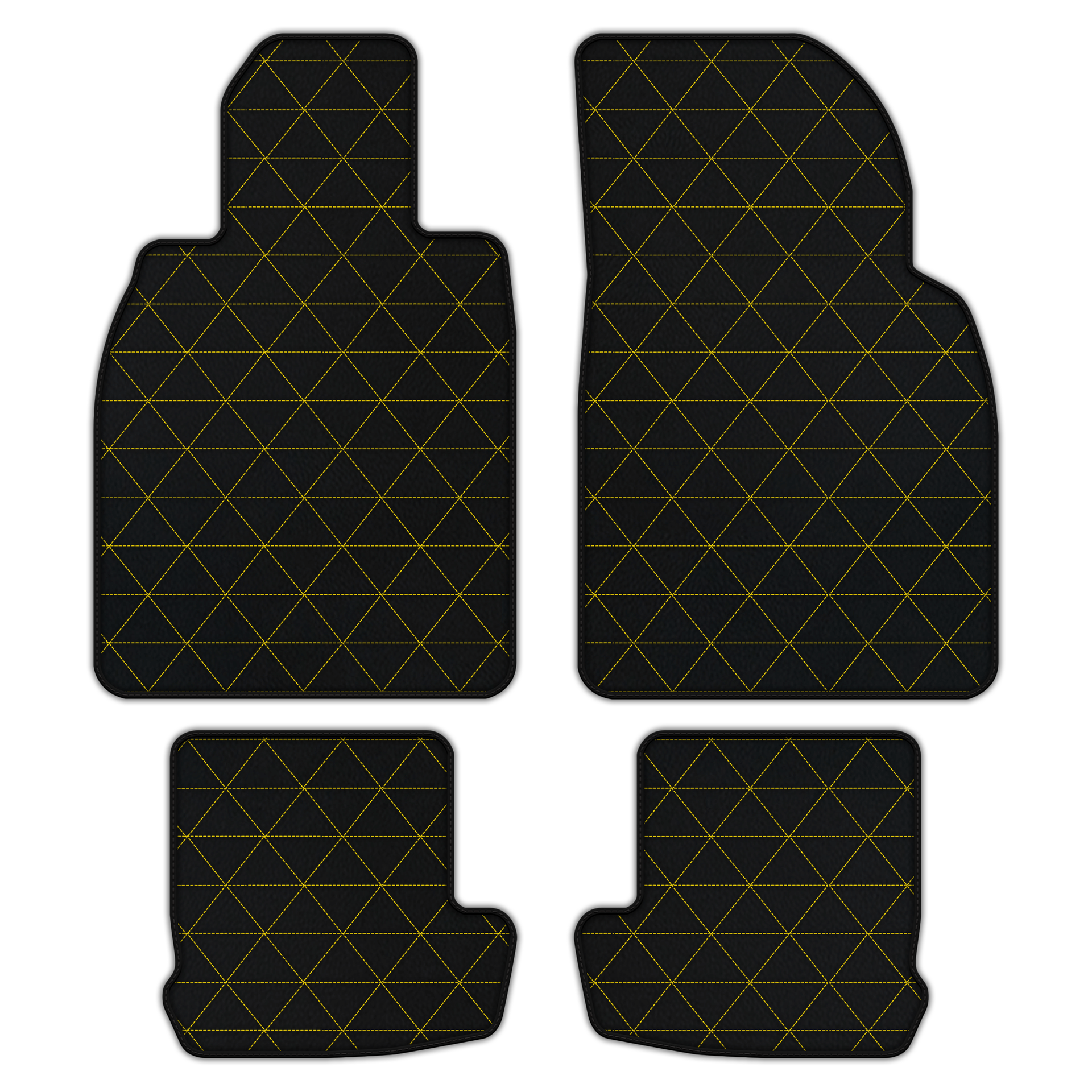 Customizable Leather Floor Mats for Porsche 911 - 991 (2012-2019)