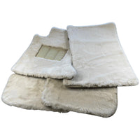Various Colors of Sheepskin Floor Mats Tailored for the Aston Martin DBS Superleggera (2018-2023) Coupe - AutoWin