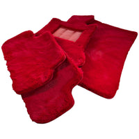 Various Colors of Sheepskin Floor Mats Tailored for the Aston Martin DBS Superleggera (2018-2023) Coupe - AutoWin