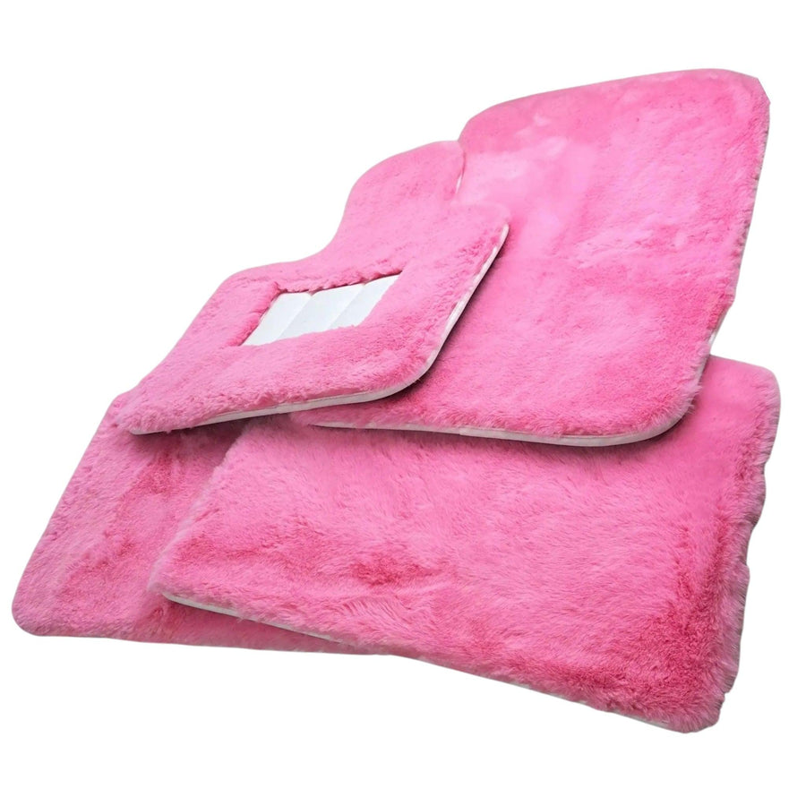 Various Colors of Sheepskin Floor Mats Tailored for the Aston Martin DB9 Volante (2004-2016) Convertible - AutoWin