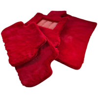 Various Colors of Sheepskin Floor Mats Tailored for the Chrysler Pacifica (2004-2008) - AutoWin