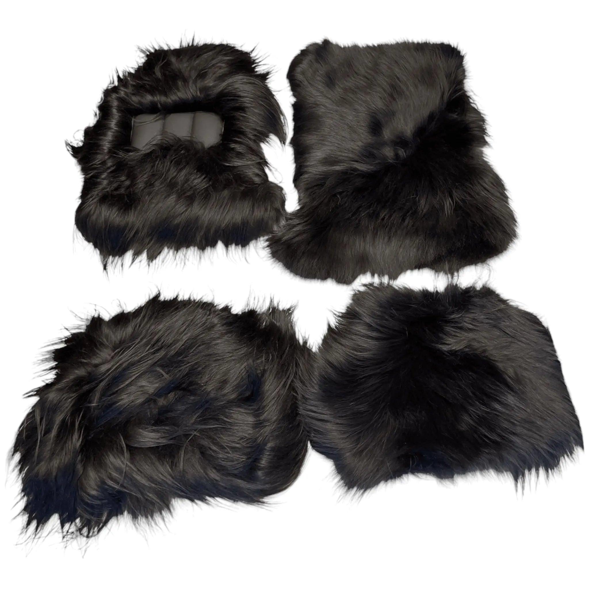 Various Colors of Sheepskin Floor Mats Tailored for the Lexus GX 470 (2003-2009) - AutoWin