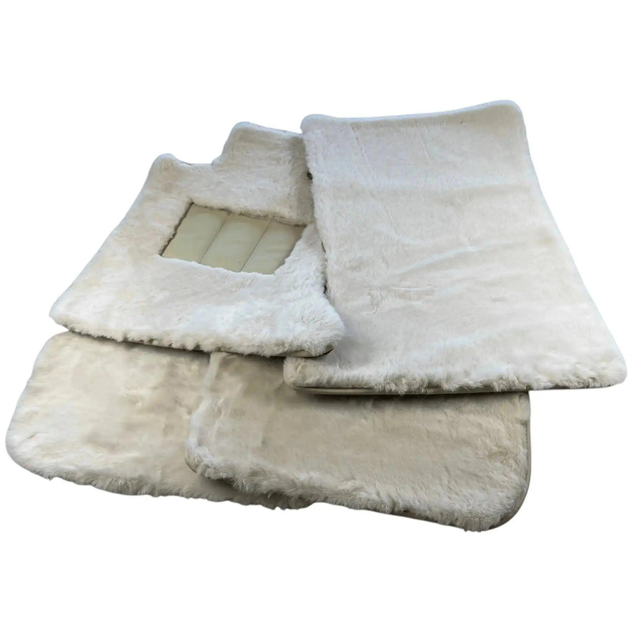 Various Colors of Sheepskin Floor Mats Tailored for the Lexus LC (2017-2024) - AutoWin