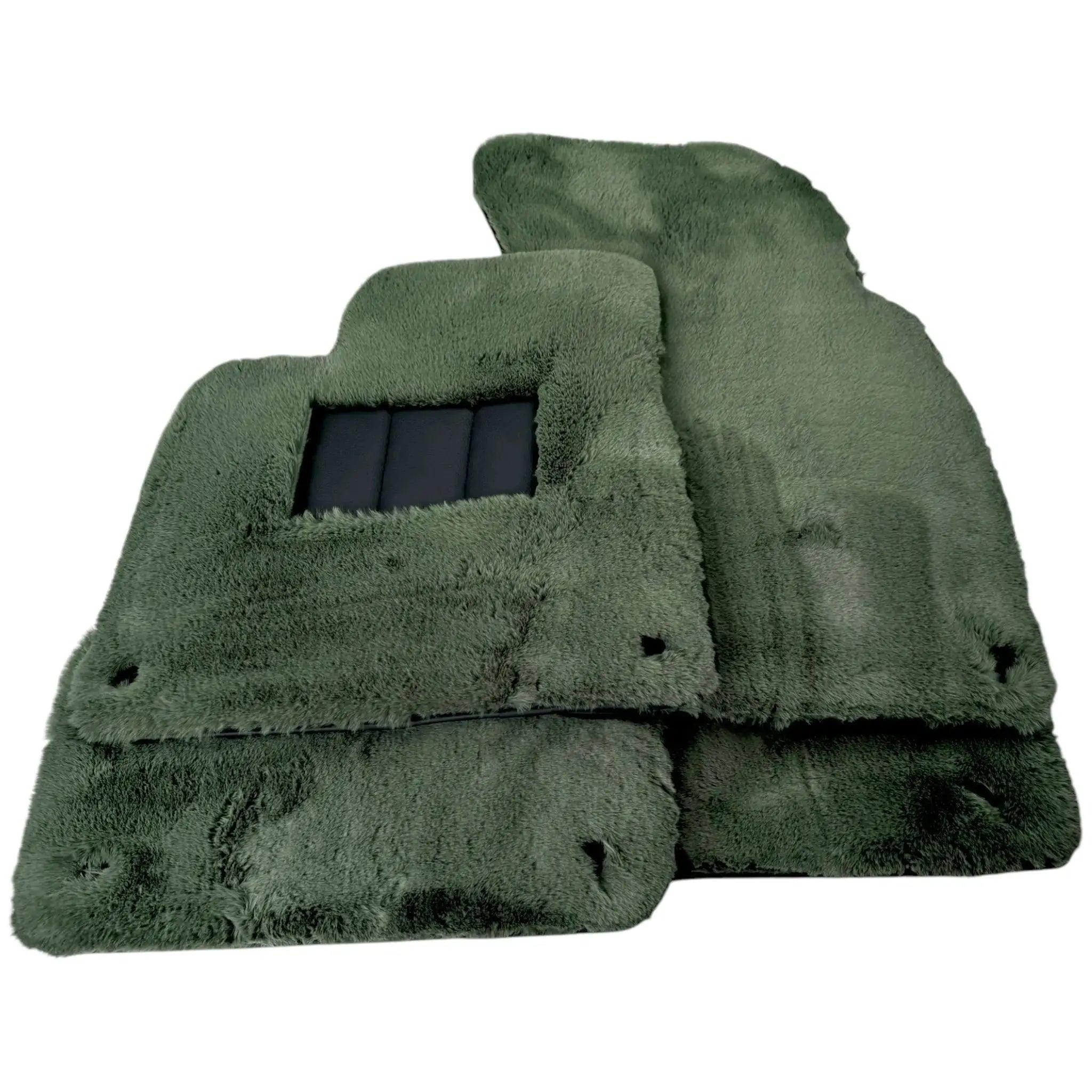 Various Colors of Sheepskin Floor Mats Tailored for the Lexus LC (2017-2024) - AutoWin