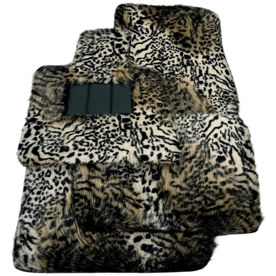 Various Colors of Sheepskin Floor Mats Tailored for the Lexus LC (2017-2024) - AutoWin