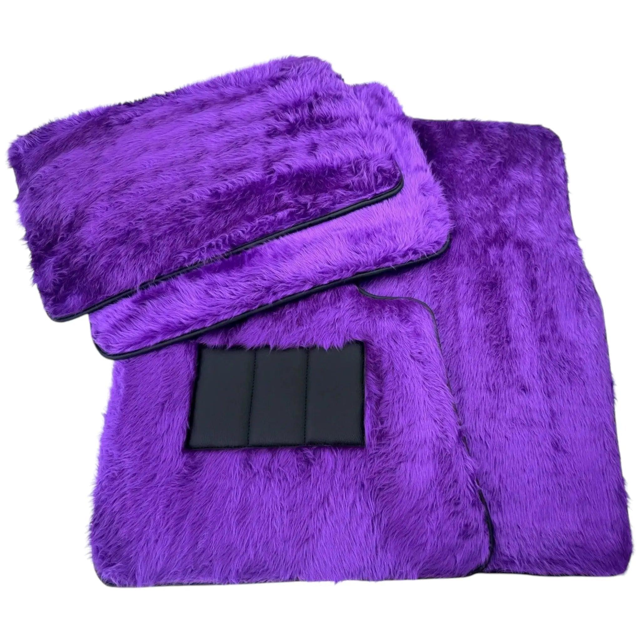 Various Colors of Sheepskin Floor Mats Tailored for the Lexus RZ (2023-2024) - AutoWin