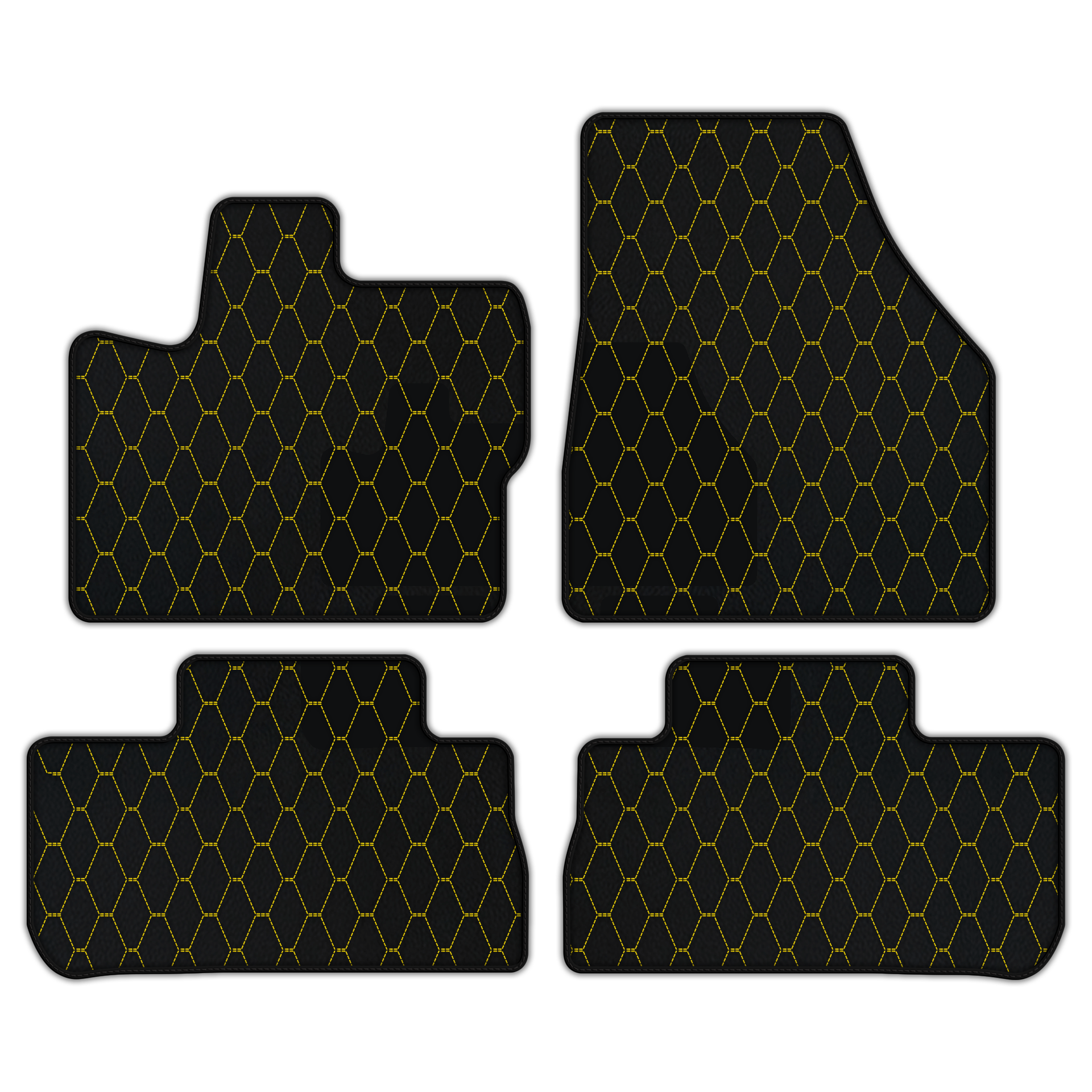 Customizable Leather Floor Mats for Land Rover Freelander 2007-2012