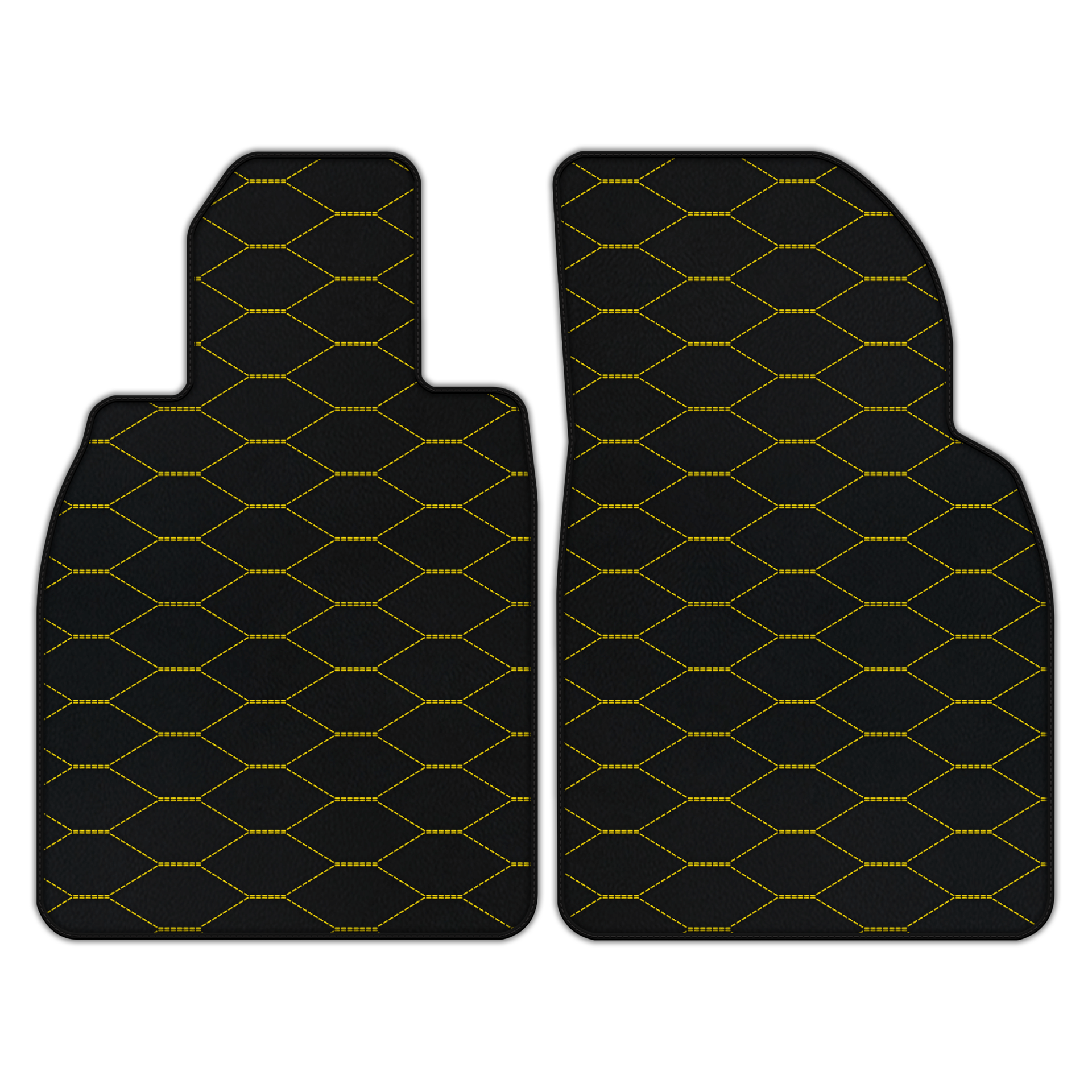 Customizable Leather Floor Mats for Porsche 718 Boxster (2016-2023)