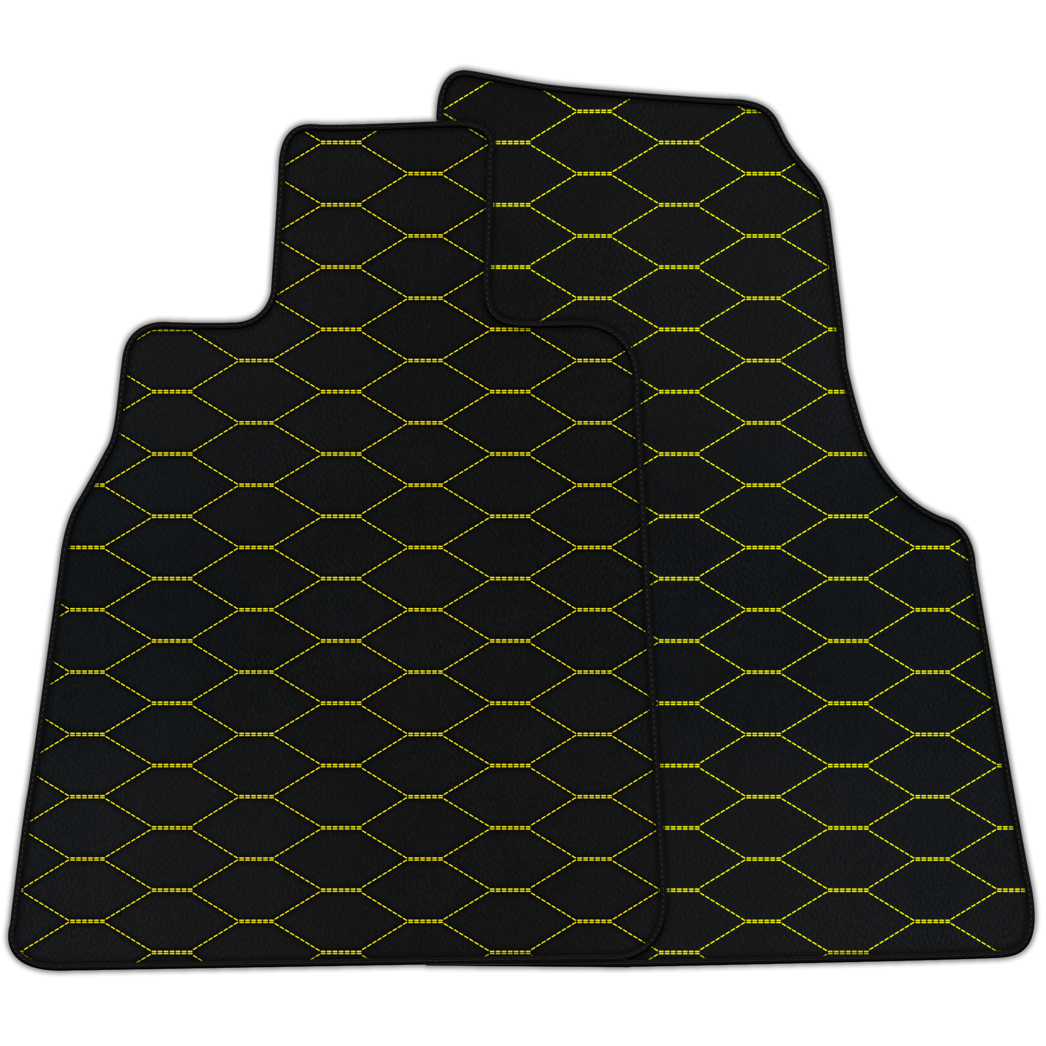 Customizable Leather Floor Mats for Chevrolet Corvette C8 (2020-2024)