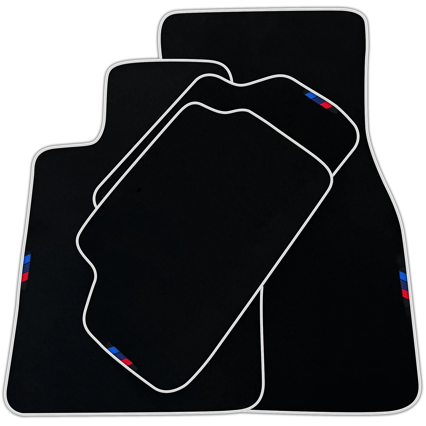 Black Mats For BMW U06 (2022-2026) | Green Trim | Various Trim Colors
