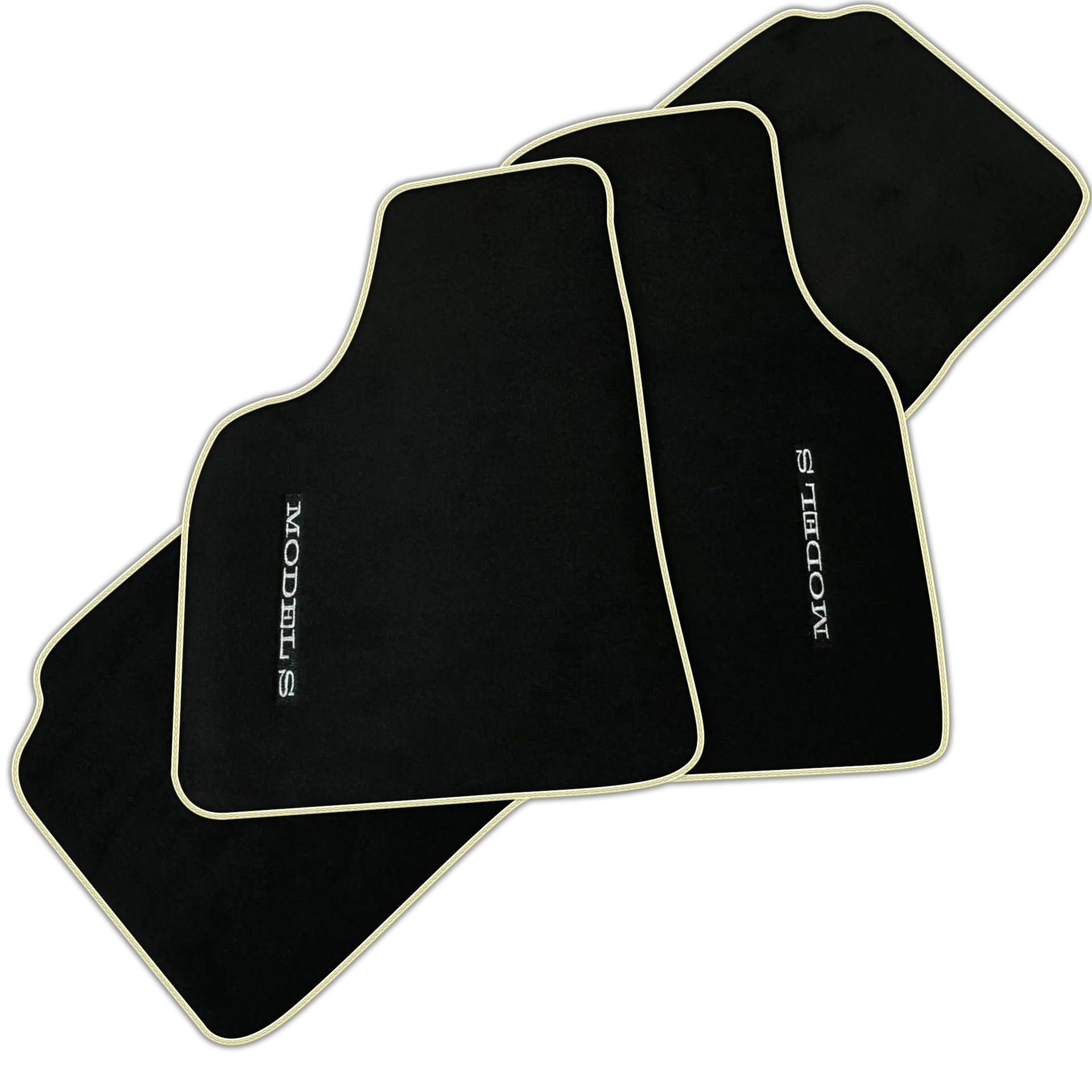 Black Floor Mats For Tesla Model S (2012-2023)