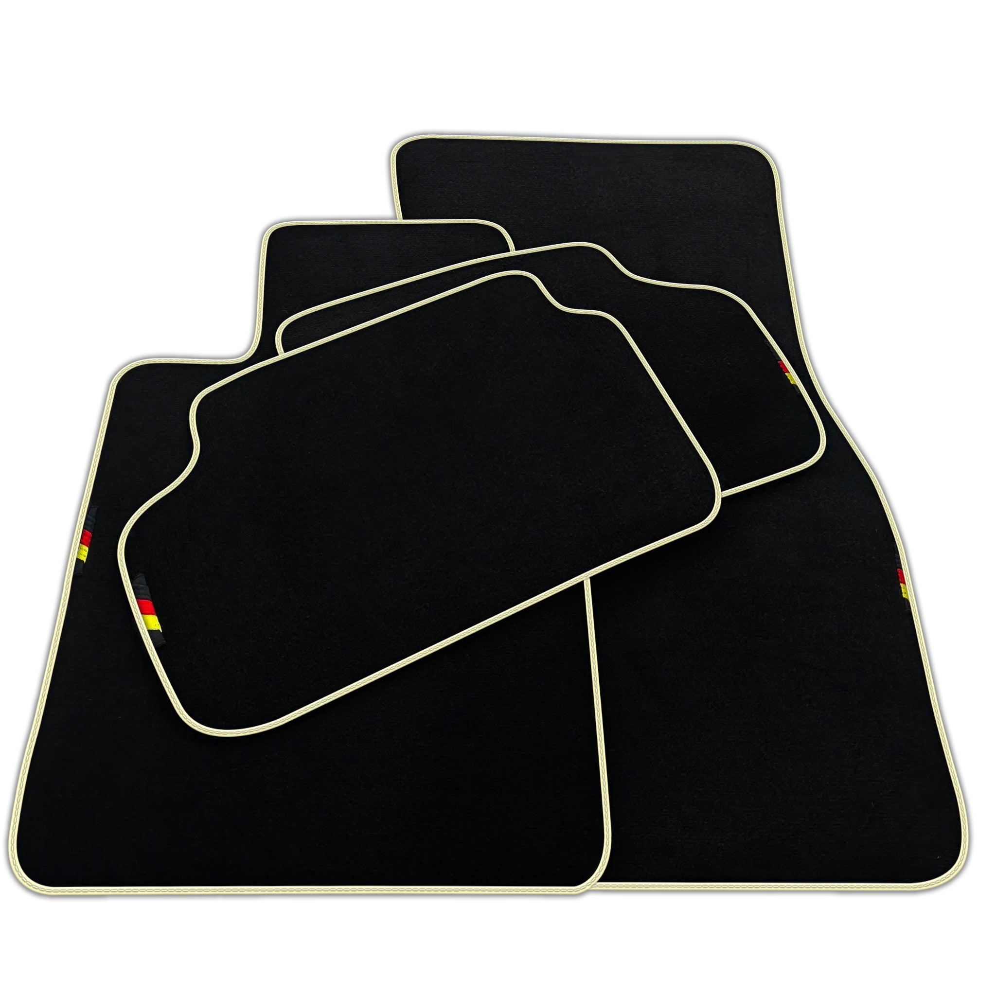 Black Floor Mats For BMW 3 Series G20 Germany Edition