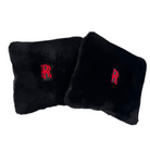 Black Sheepskin Pillows Set for Rolls-Royce - Luxurious Comfort