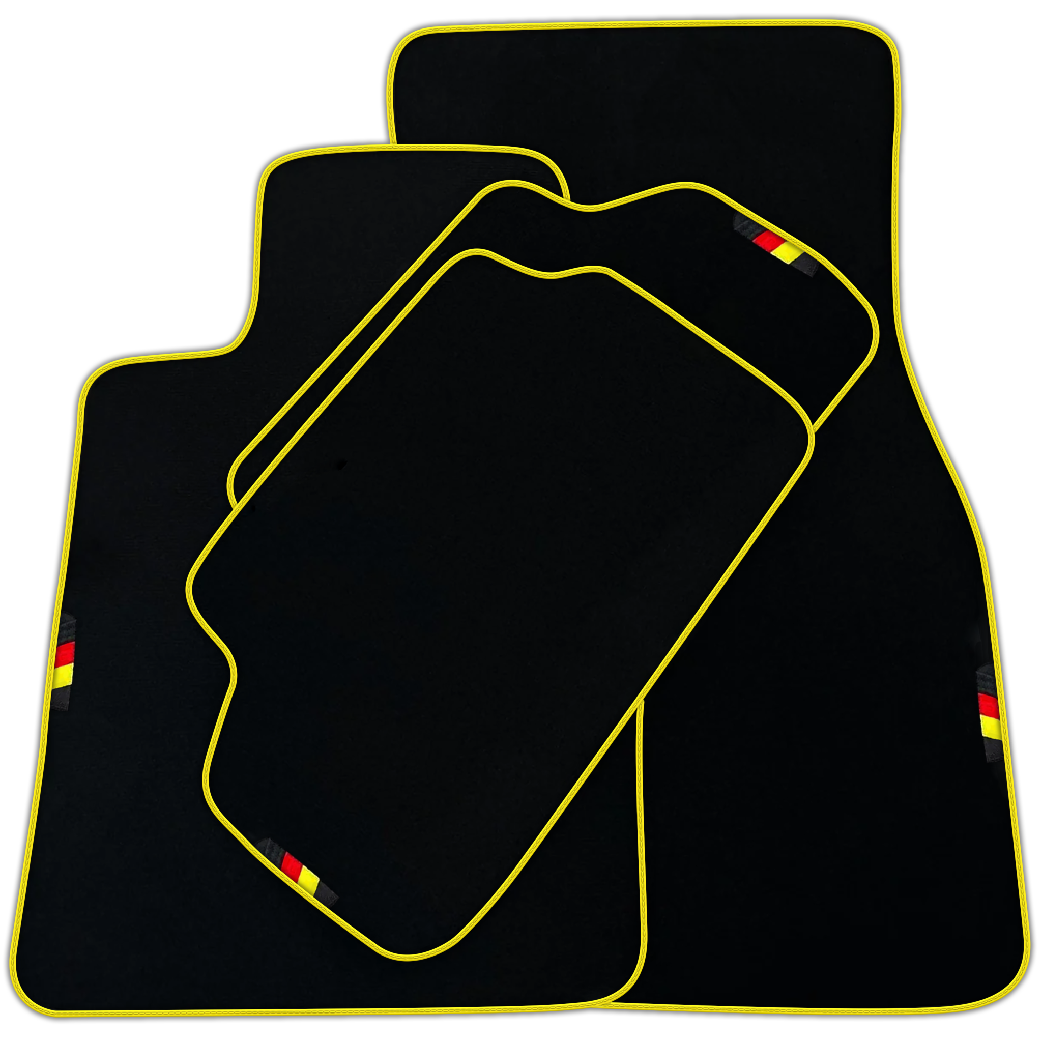 Black Mats For BMW 5 Series E61 Wagon Germany Edition | Various Trim Colors