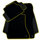 Customizable Black Floor Mats For Mercedes Benz GLA-Class X156 (2017-2020)