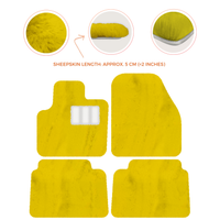 Luxury Sheepskin Floor Mats for Land Rover Discovery Sport (2015-2019)