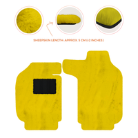 Sheepskin Floor Mats for Porsche 911 SC (1978-1984) - Sheepskin Length, Various Color Options