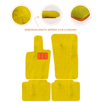 Luxury Sheepskin Floor Mats for Porsche Panamera (2017-2023)