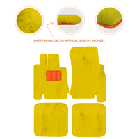 Premium Sheepskin Floor Mats for Mercedes-Benz G-Class W463 2008-2018