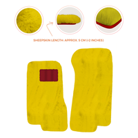 Luxury Sheepskin Floor Mats for Aston Martin V8 Coupe Special Volante (96-03)