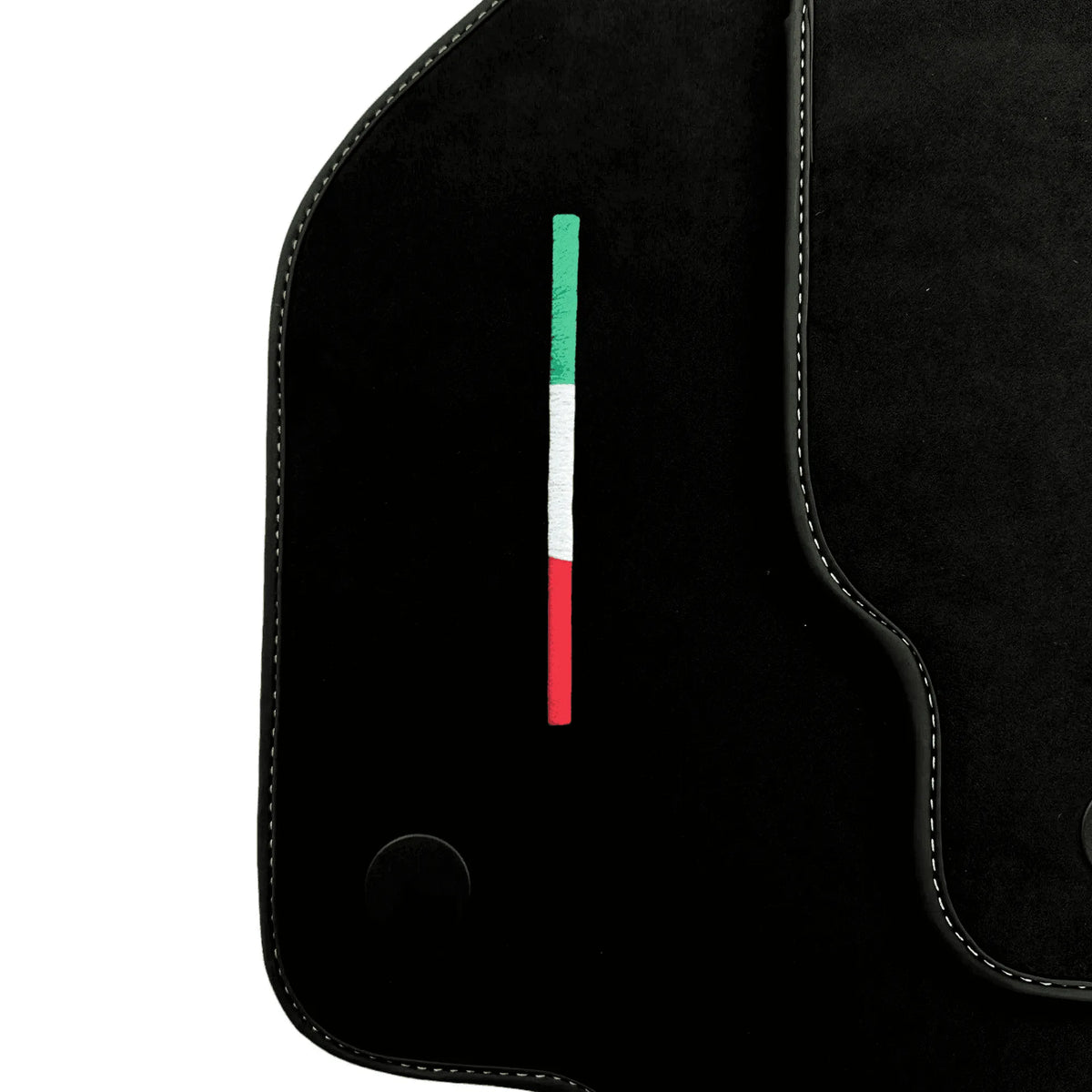 Alcantara Black Floor Mats For Ferrari 458 GT2 (2012-2015) Italian Edition