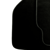 Alcantara Black Floor Mats For Ferrari 488 Pista Spider (2019-2021)