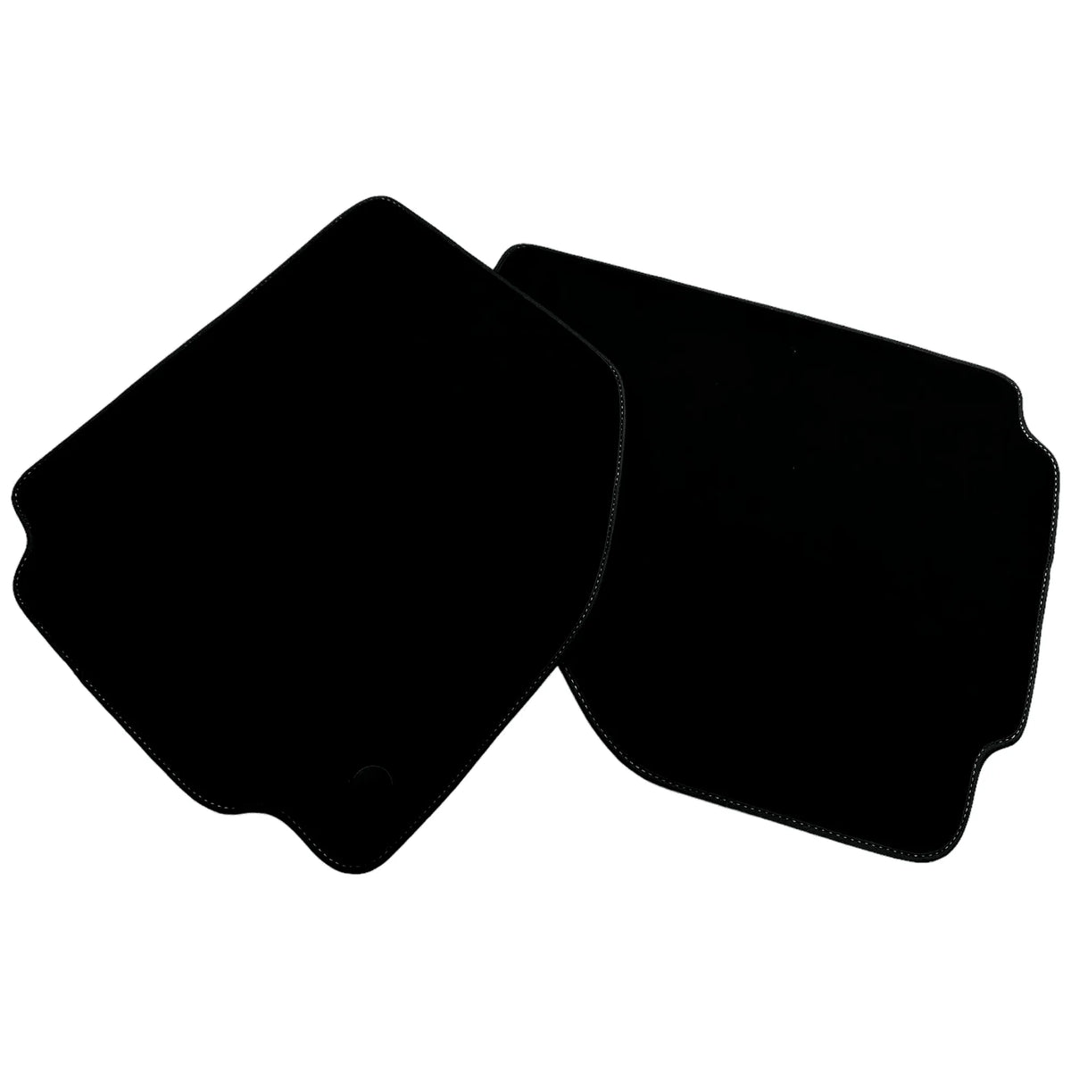 Alcantara Black Floor Mats For Ferrari 488 Pista Spider (2019-2021)