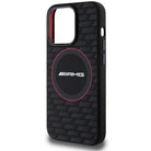 AMG Silicone Carbon Pattern MagSafe Hardcase for iPhone 15 Pro 6.1" - AutoWin