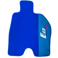 Blue Floor Mats for BMW i8 Series L12 L15 with M Package