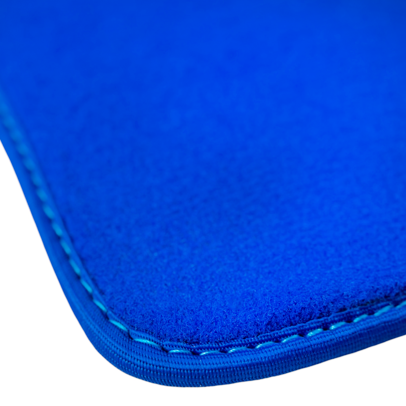 Blue Floor Mats for BMW i8 Series L12 L15 with M Package with Alcantara
