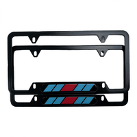 Autowin Number Plate Holder USA Standard Size Blue - AutoWin