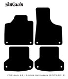 Beige Floor Mats for Audi A3 - 3-door Hatchback (2003-2012) | ER56 Design - AutoWin