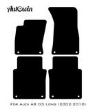 Beige Floor Mats for Audi A8 D3 Long (2002-2010) | ER56 Design - AutoWin