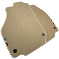 Beige Floor Mats for Ferrari 458 GT2 (2012-2015) | Italian Edition