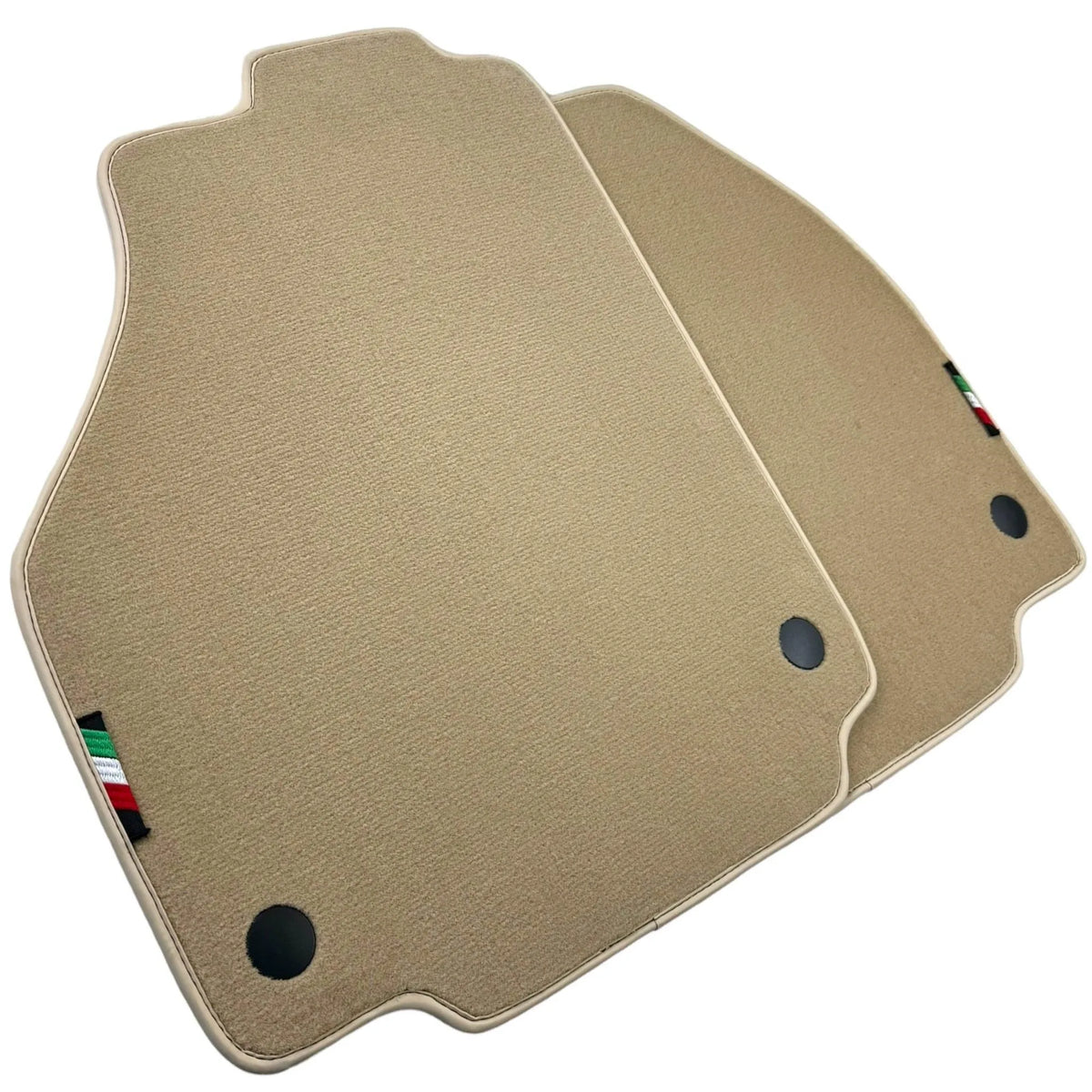 Beige Floor Mats for Ferrari 488 GT2 (2016-2022) | Italian Edition