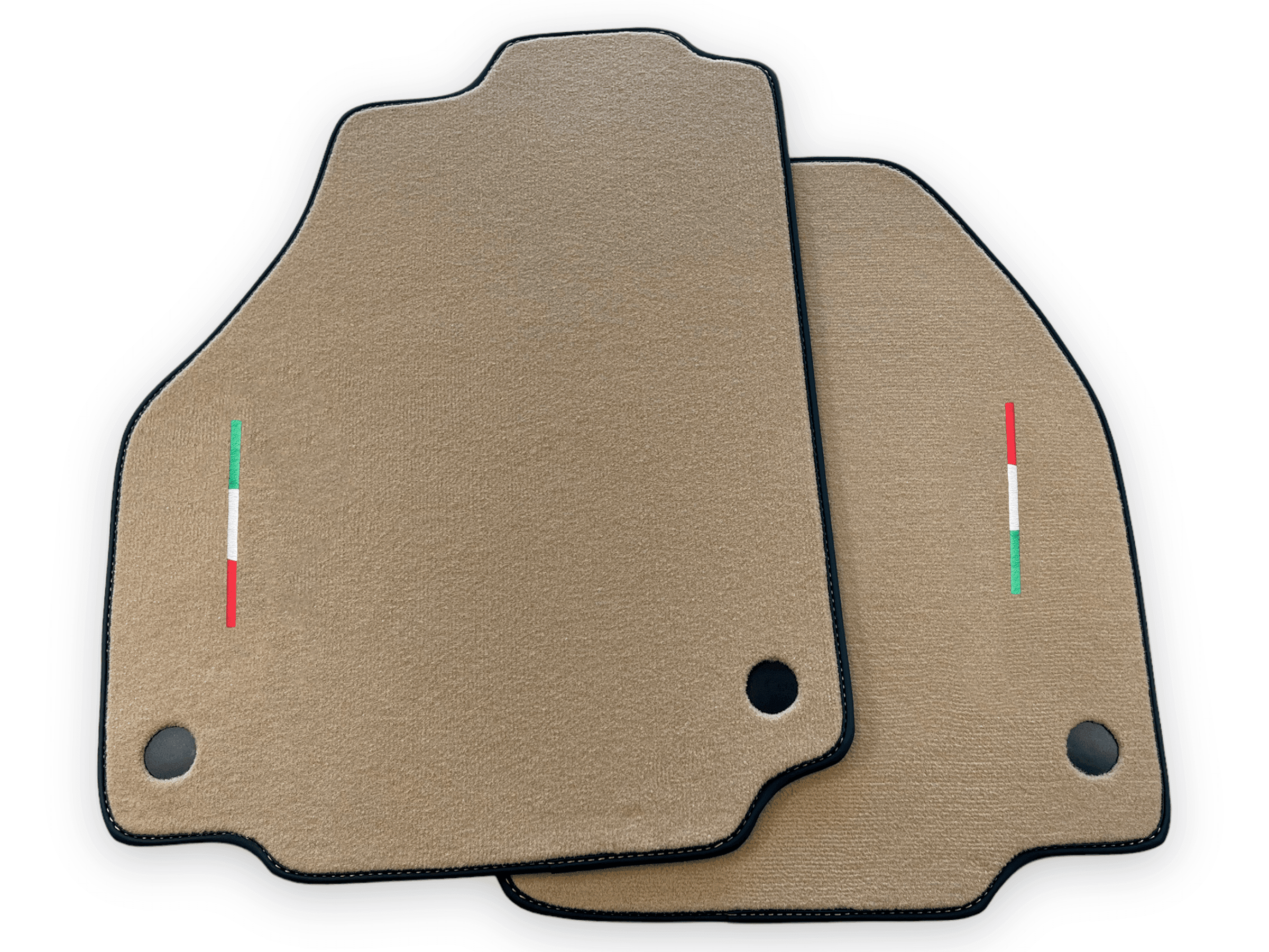 Beige Floor Mats For Ferrari 488 Pista Spider 2019-2021 - AutoWin