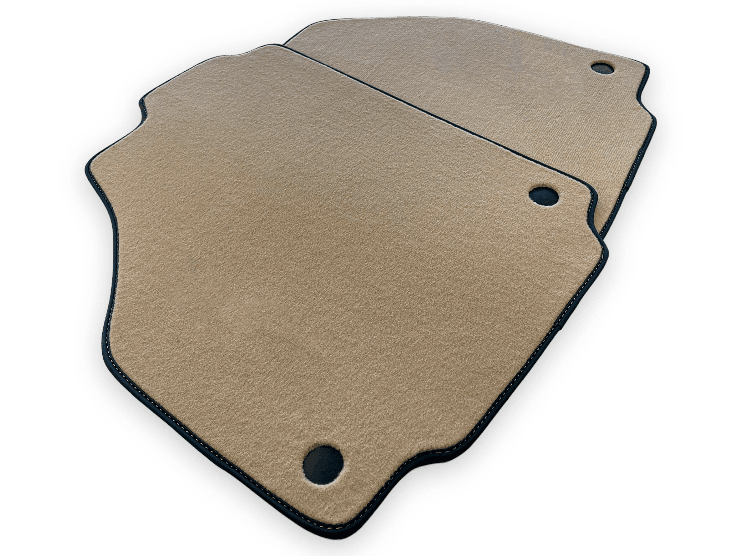 Beige Floor Mats For Ferrari 488 Pista Spider 2019-2021 - AutoWin