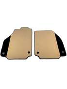Beige Floor Mats For Ferrari 488 Pista Spider 2019-2021 With Alcantara Leather