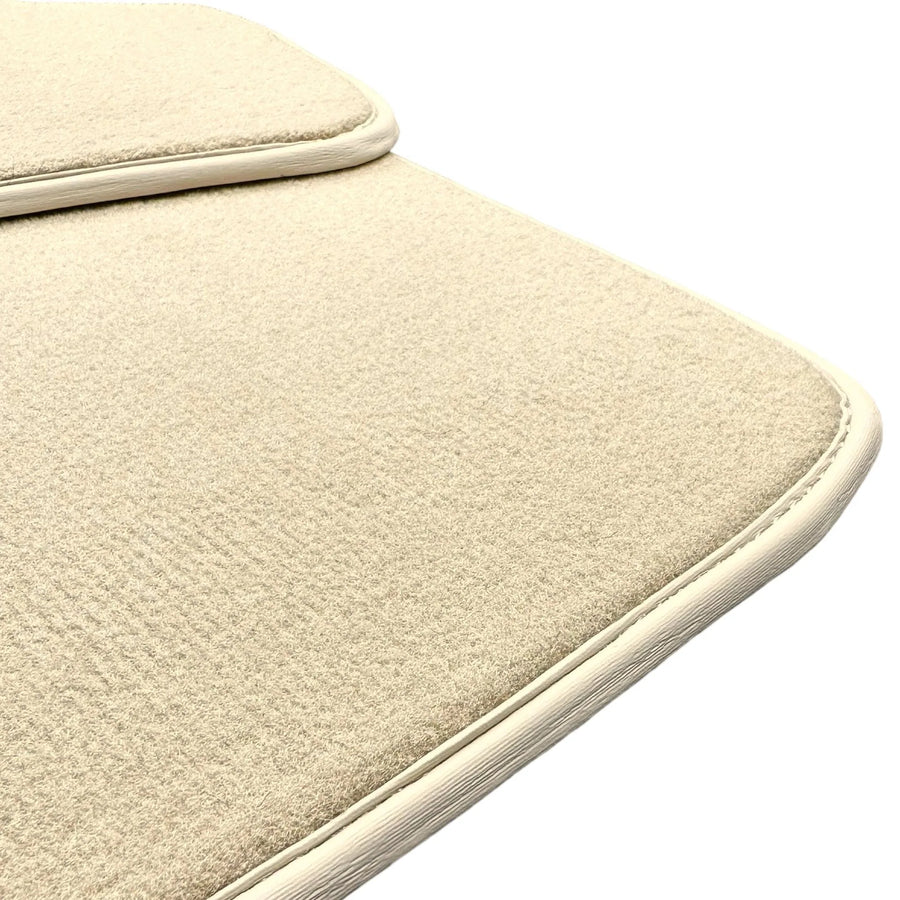 Beige Floor Mats for Ferrari Portofino (2018-2023) Italian Edition - AutoWin