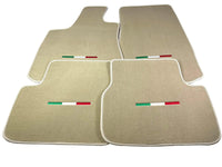 Beige Floor Mats For Maserati Grecale (2023-2024) Italy Edition - AutoWin