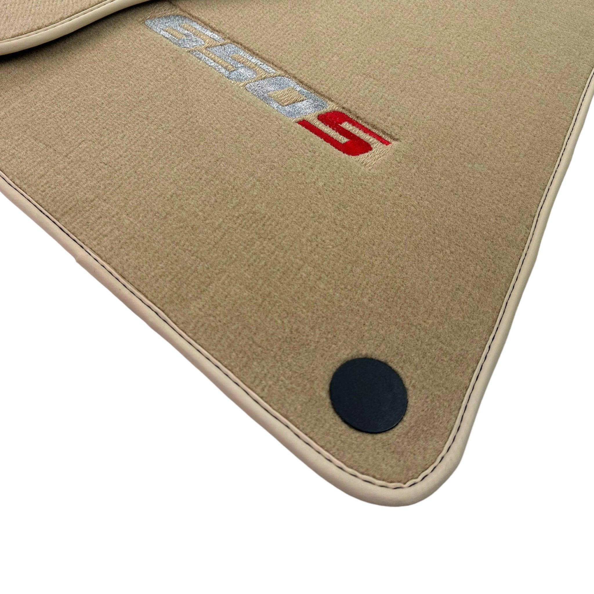 Beige Floor Mats For McLaren 650S Tailored - AutoWin