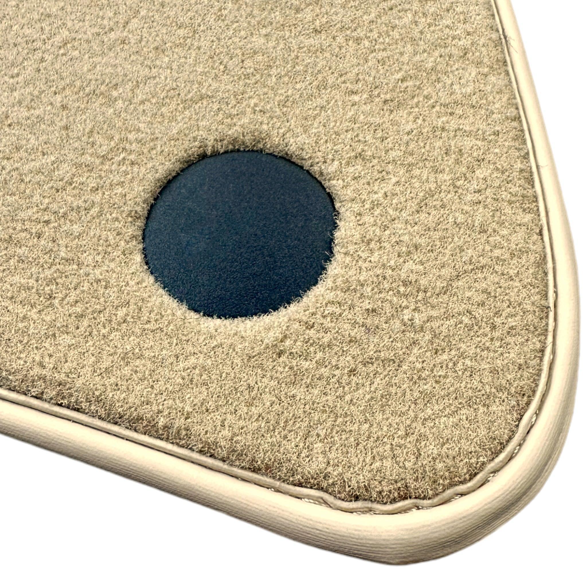 Beige Floor Mats For Mercedes Benz E-Class W213 Sedan (2016-2020) | Limited Edition - AutoWin