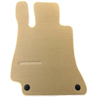 Beige Floor Mats For Mercedes Benz E-Class W213 Sedan (2016-2020) | Limited Edition - AutoWin